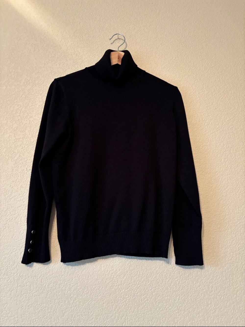 Joseph A Black Turtleneck Sweater